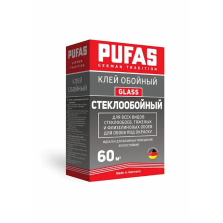 Клей обойный Pufas Стеклообойный 500г