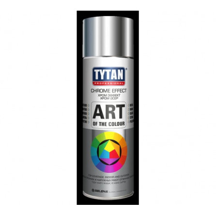 Аэрозольная краска TYTAN PROFESSIONAL ART OF THE COLOUR хром 400мл