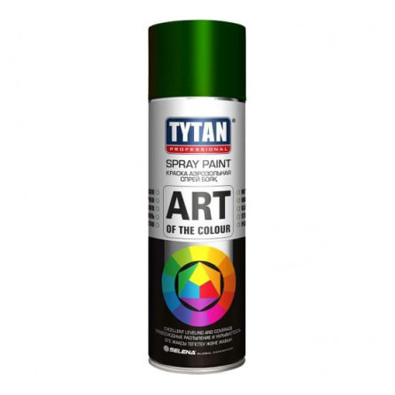 Аэрозольная краска TYTAN PROFESSIONAL ART OF THE COLOUR темно-зеленая 400мл