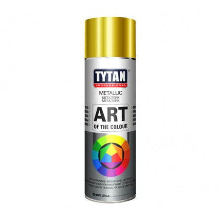 Аэрозольная краска TYTAN PROFESSIONAL ART OF THE COLOUR золотой металлик, 400 мл