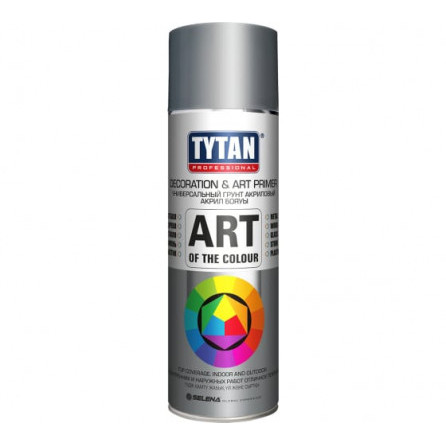 Аэрозольная краска TYTAN PROFESSIONAL ART OF THE COLOUR праймер серый 400мл