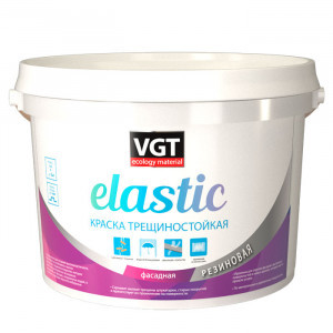 VGT Elastic IC / ВГТ Трещиностойкая резиновая краска 6кг
