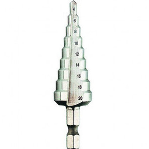 Сверло по металлу Remocolor ступенчатое для отверстий 6-32 мм 35-5-032
