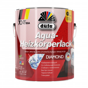 Dufa Aqua-Heizkorperlack Эмаль для радиаторов водоразбавляемая глянцевый
