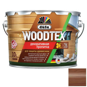 Пропитка для древесины Dufa Woodtex Махагон 10 л 405414