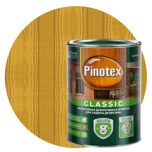 Пропитка для древесины Pinotex Classic Калужница 1 л 269528
