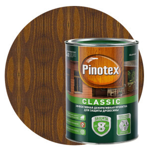 Пропитка для древесины Pinotex Classic Орех 1 л 269531