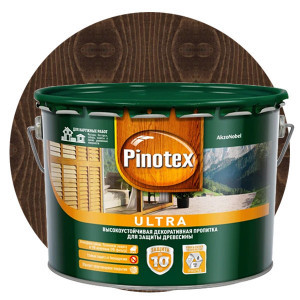 Пропитка для древесины Pinotex Ultra Палисандр 9 л 253993