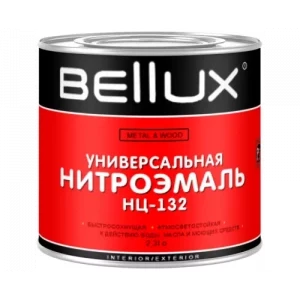 Эмаль универсальная Bellux НЦ-132 желтая 1,7 кг