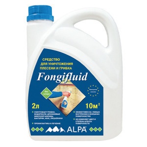 Alpa Fongifluid / Альпа Фонгифлюид средство для уничтожения грибка и плесени 5л