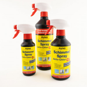 Средство PUFAS Schimmel-Spray для удаления плесени, с хлором 1 л