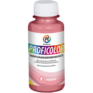 Колеровочная паста Profilux Proficolor№09 100 гр цвет розовый