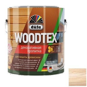 Пропитка для древесины Dufa Woodtex бесцветная 3 л 405411