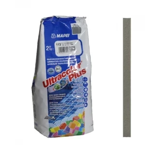 Затирка Mapei Ultracolor Plus №113 темно-серая 2 кг