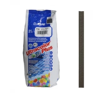 Затирка Mapei Ultracolor Plus №114 антрацит 2 кг