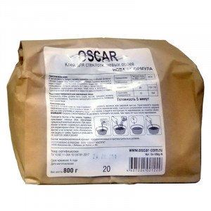 Сухой клей "Oscar" 0,8 кг. (мешок) 021220