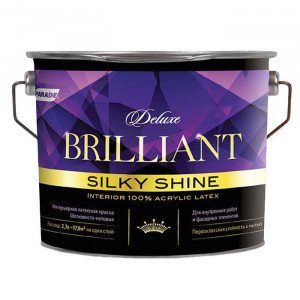 Краска интерьерная PARADE DELUXE Brilliant  silky shine База C 2,7л