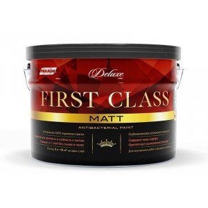 Краска интерьерная PARADE DELUXE FIRST CLASS база А матовый 2,7л