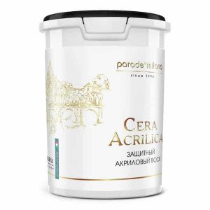 Декоративный защитный воск акриловый PARADE Cera Acrilica 0.9л