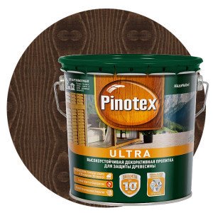 Пропитка для древесины Pinotex Ultra Палисандр 2,7 л 253991