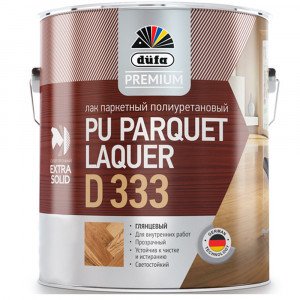 Dufa Premium PU Parquet Laquer D333 Лак паркетный полиуретановый глянцевый