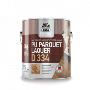Dufa Premium PU Parquet Laquer D334 Лак паркетный полиуретановый полуматовый